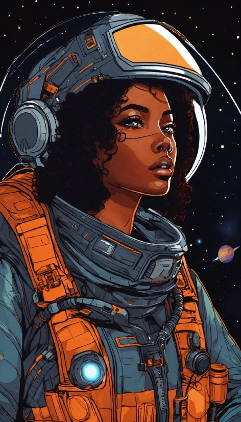 Art, Cool, Poster, Space, Fictional Character, Illustration