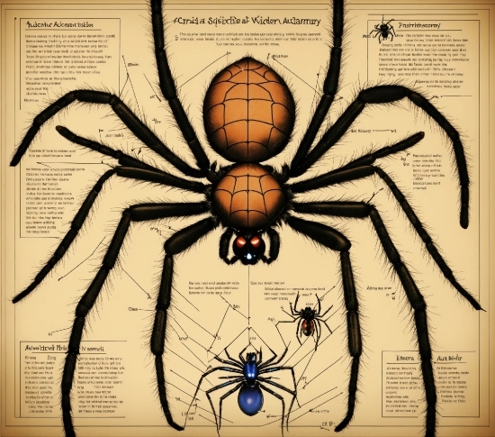 Arthropod, Insect, Organism, Spider, Line, Arachnid