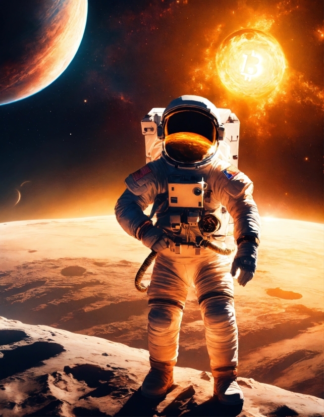 Astronaut, Light, World, Gesture, Moon, Astronomical Object