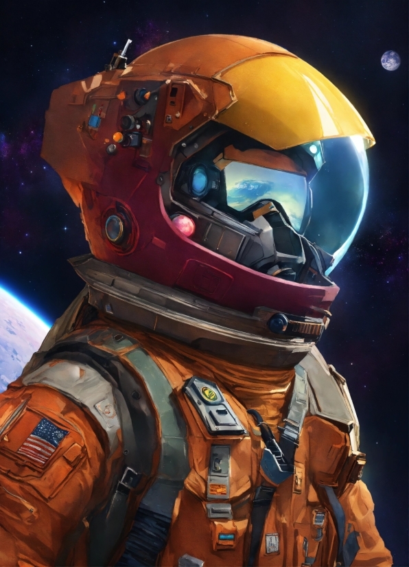 Astronaut, Space, Personal Protective Equipment, Machine, Fictional Character, Science