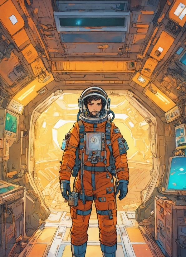 Astronaut, Workwear, Engineering, Space, Symmetry, Personal Protective Equipment