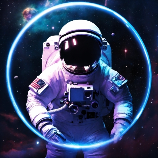 Astronaut, World, Art, Astronomical Object, Circle, Font