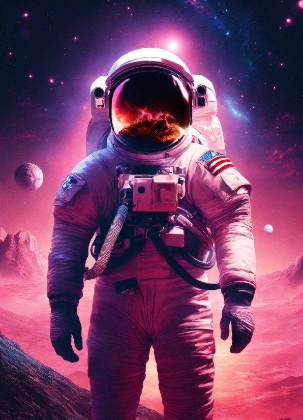Astronaut, World, Entertainment, Pink, Astronomical Object, Magenta