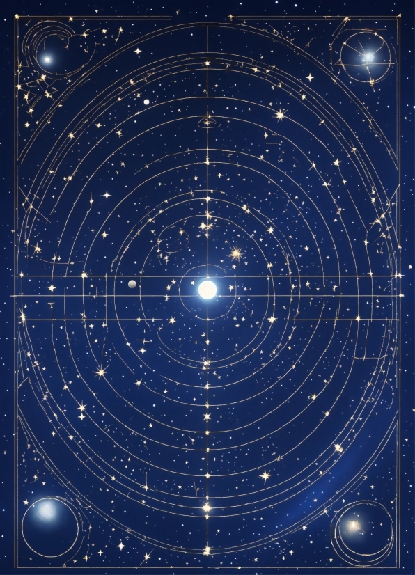 Astronomical Object, Art, Line, Science, Symmetry, Star