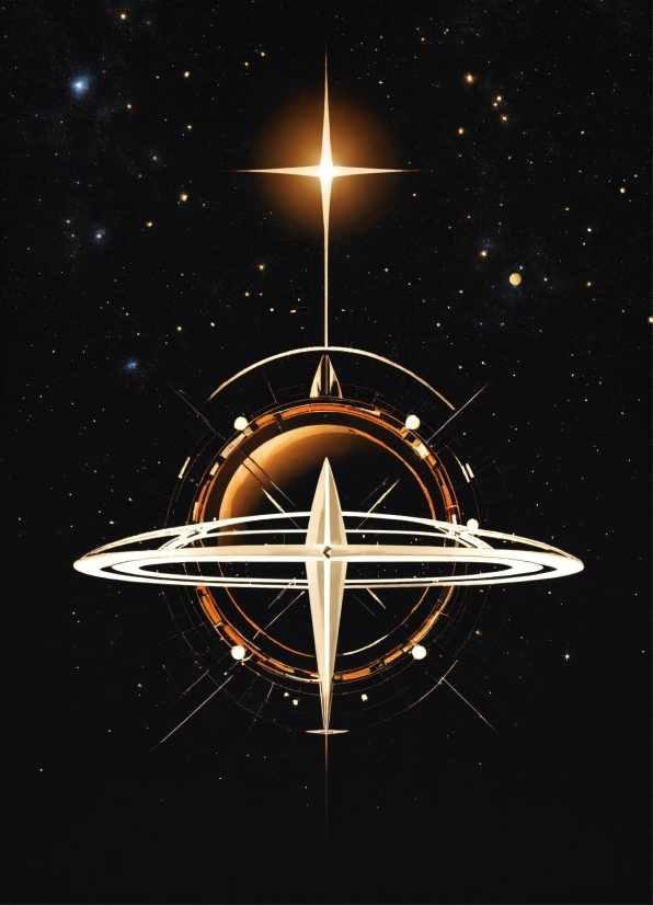 Astronomical Object, Gold, Font, Star, Science, Space
