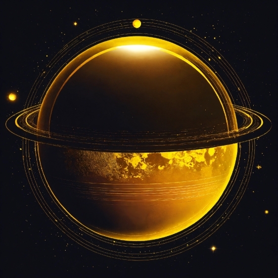 Atmosphere, Amber, Gold, Astronomical Object, Circle, Science