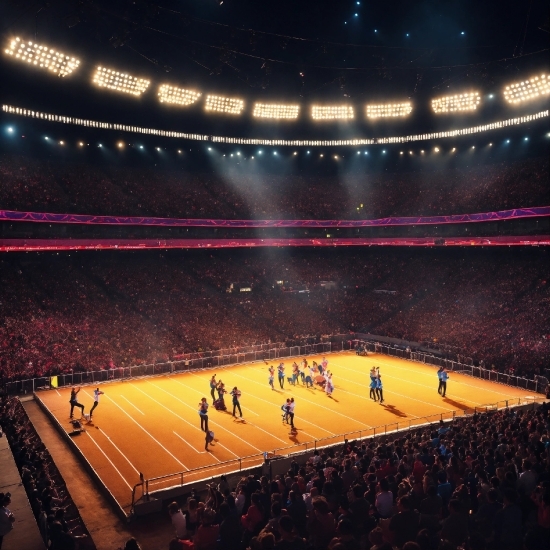 Atmosphere, Field House, World, Player, Fan, Basketball Court