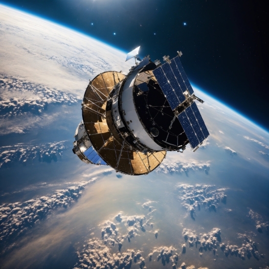 Atmosphere, Satellite, Sky, World, Telecommunications Engineering, Space Station