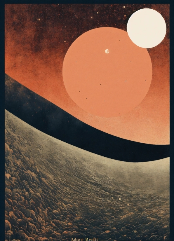 Atmosphere, Sky, Astronomical Object, Moon, Art, Tints And Shades
