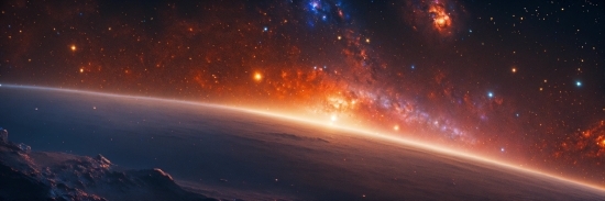Atmosphere, Sky, Orange, Astronomical Object, Atmospheric Phenomenon, Cloud