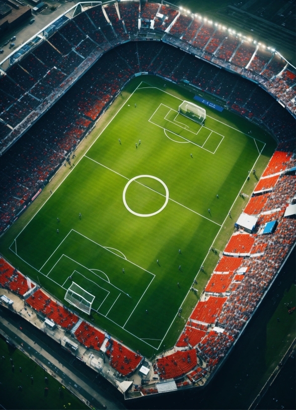 Atmosphere, Soccer, Field House, Grass, World, Stadium