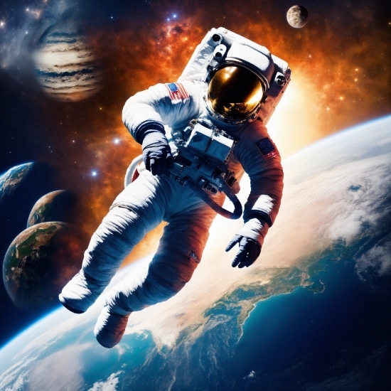 Atmosphere, World, Flash Photography, Astronomical Object, Astronaut, Cg Artwork