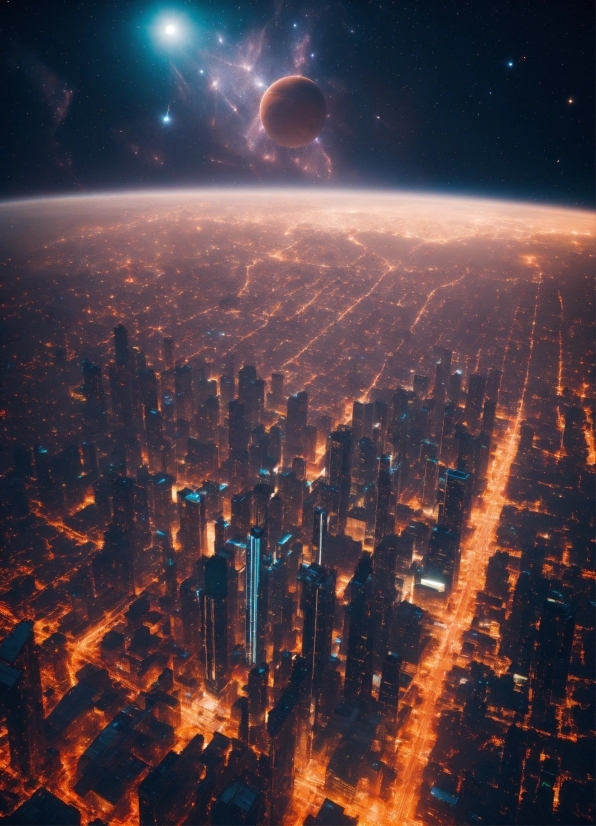 Atmosphere, World, Light, Sky, Natural Environment, Skyscraper