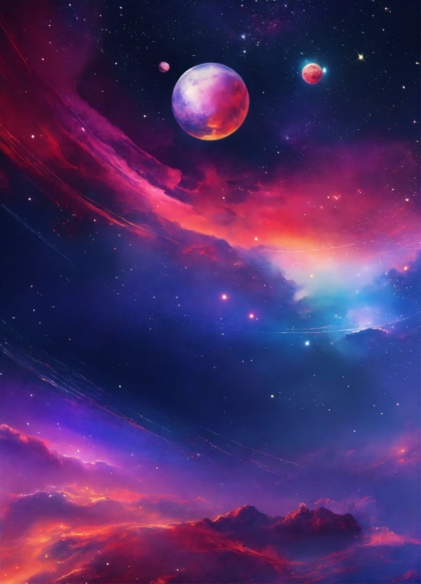 Atmosphere, World, Nebula, Astronomical Object, Sky, Art