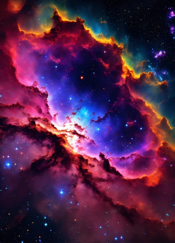 Atmosphere, World, Purple, Nebula, Astronomical Object, Atmospheric Phenomenon