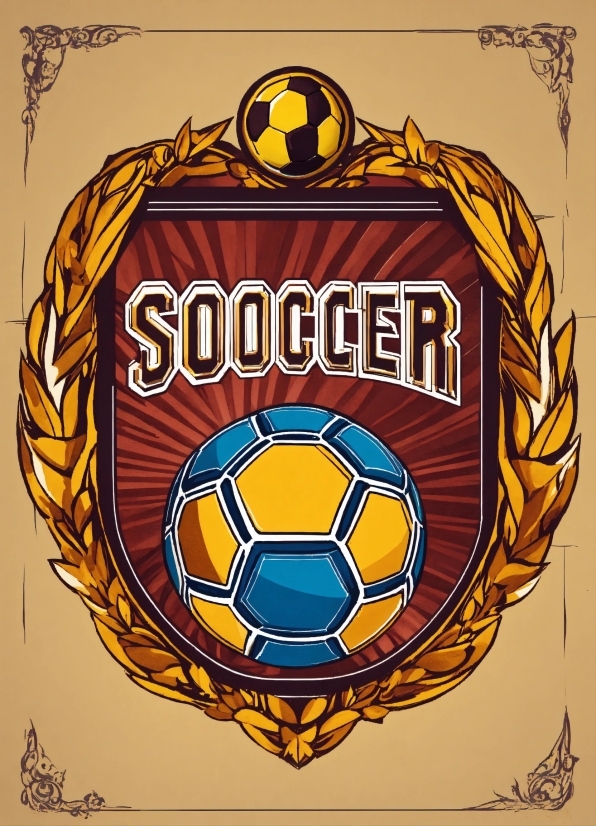 Ball, Font, Crest, Ball Game, Symbol, Electric Blue