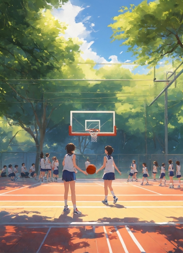 Basketball, Photograph, Streetball, Light, World, Shorts