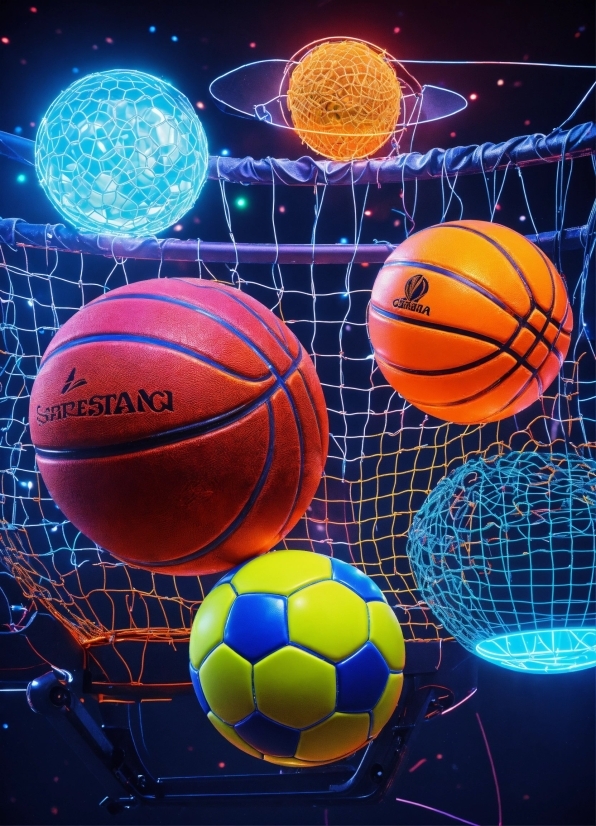 Basketball, World, Light, Ball, Sports Equipment, Symmetry