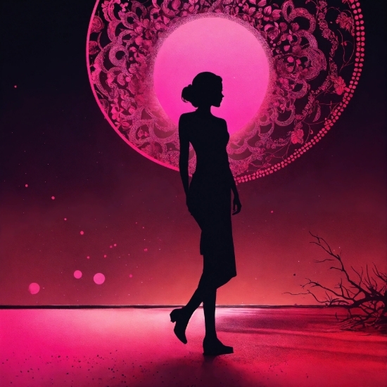 Best Background Images, Light, Flash Photography, Pink, Red, Art