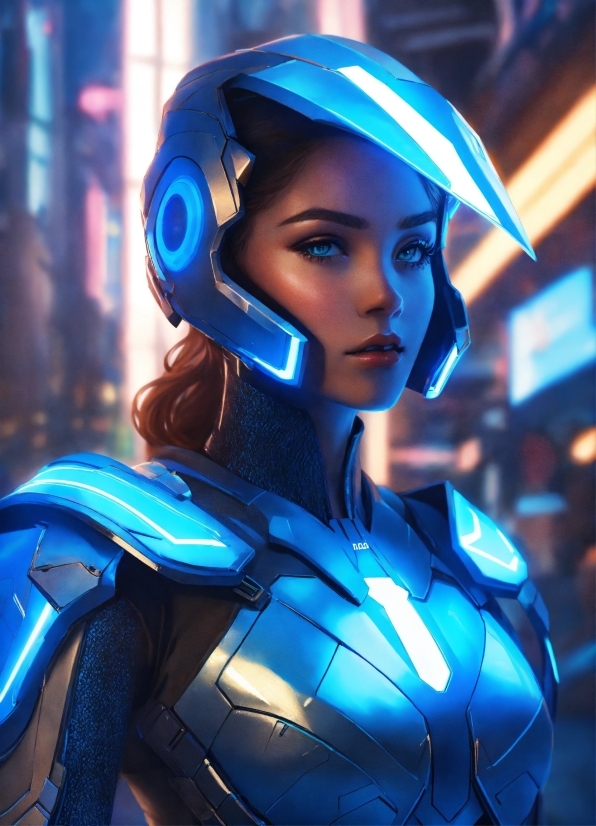 Blue, Electric Blue, Personal Protective Equipment, Cg Artwork, Fictional Character, Event