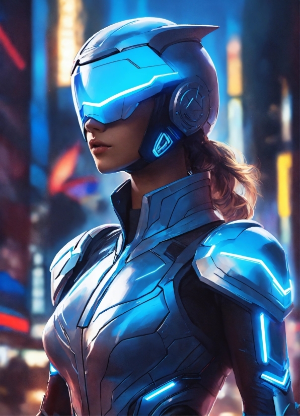 Blue, Eyewear, Electric Blue, Personal Protective Equipment, Latex, Fictional Character
