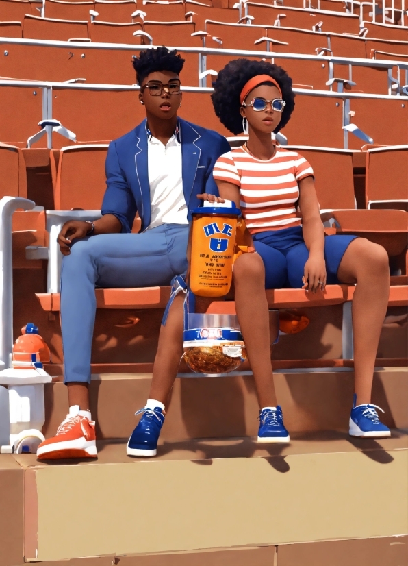 Blue Movie Background Video, Footwear, Leg, Fashion, Sunglasses, Shorts