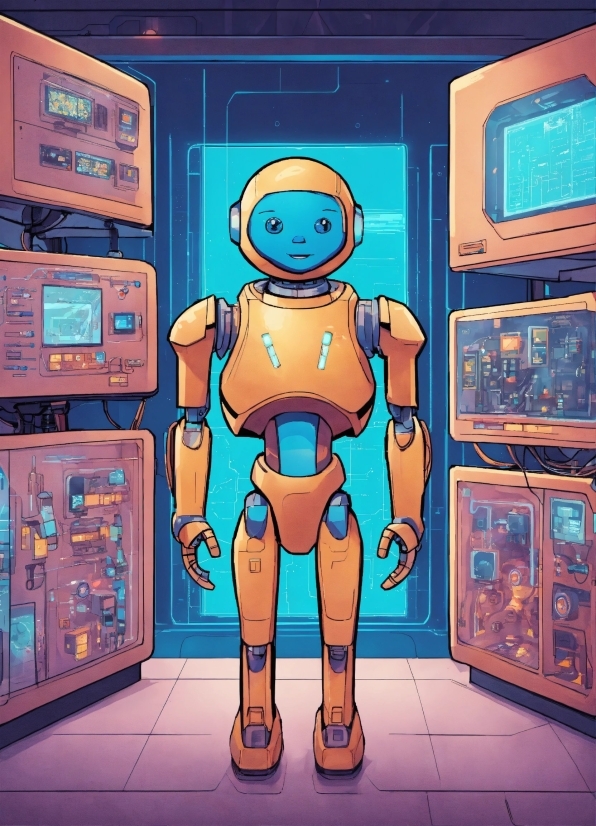 Cartoon, Fun, Machine, Technology, Fictional Character, Electronic Device