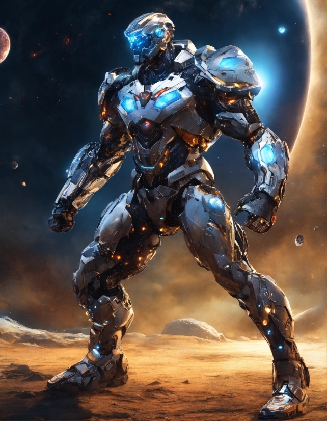 Cg Artwork, Space, Machine, Electric Blue, Astronomical Object, Action Film