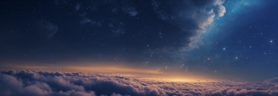 Cloud, Sky, Atmosphere, Natural Landscape, Astronomical Object, Cumulus