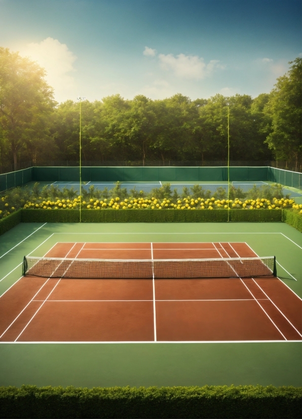 Cloud, Sky, Tennis, Plant, Daytime, Racquet Sport
