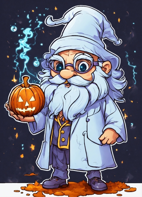 Computer Photo, Cartoon, Art, Calabaza, Pumpkin, Gourd