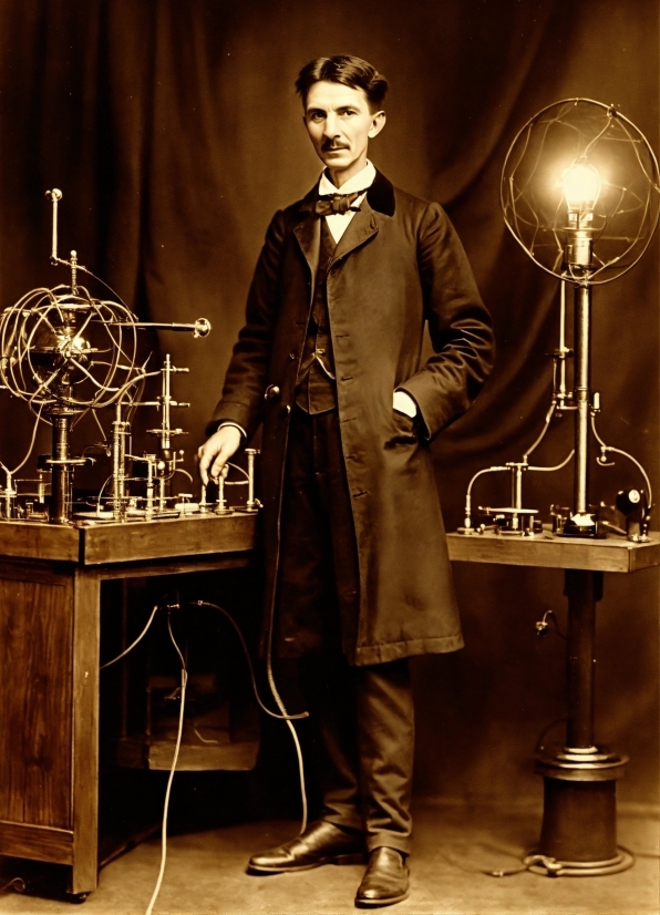 Copyright Free Vintage Photos, Suit Trousers, Standing, Collar, Blazer, Tie