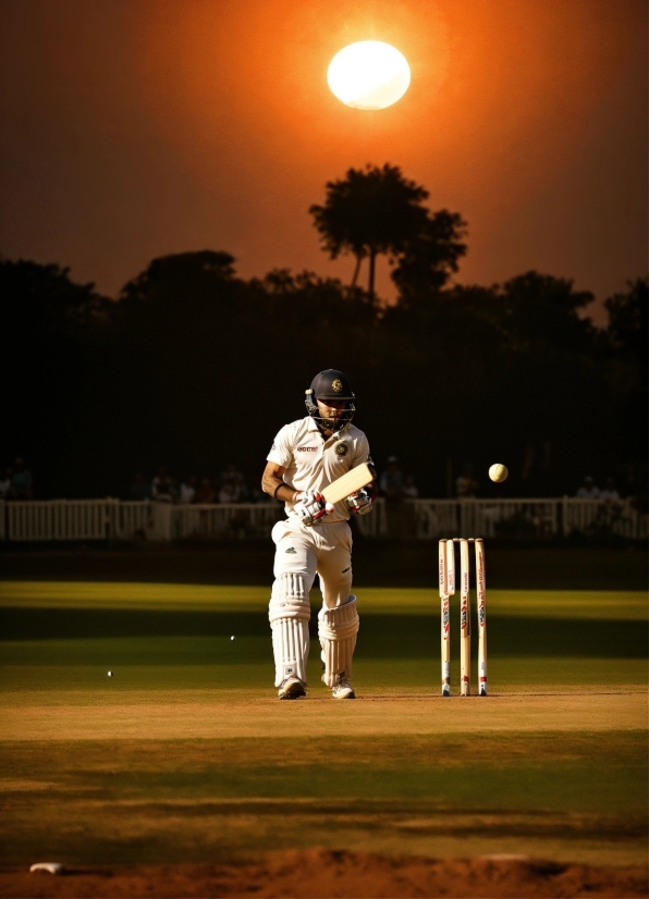 Cricket, Sky, Sports Uniform, Sports Equipment, Atmosphere, Cricketer