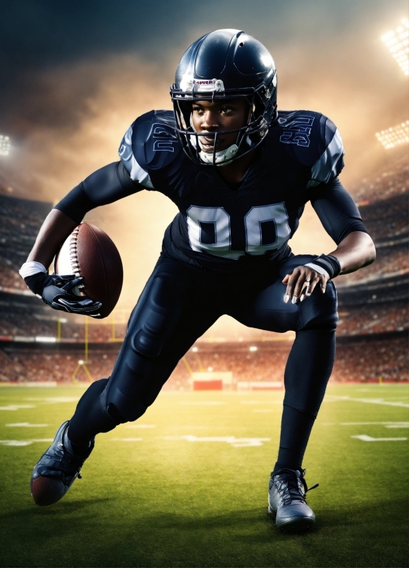 Dark Anime Pictures, Shoe, Football Helmet, Helmet, Football Equipment, Sports Gear