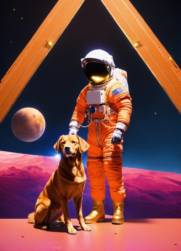 Dog, World, Carnivore, Entertainment, Companion Dog, Astronaut