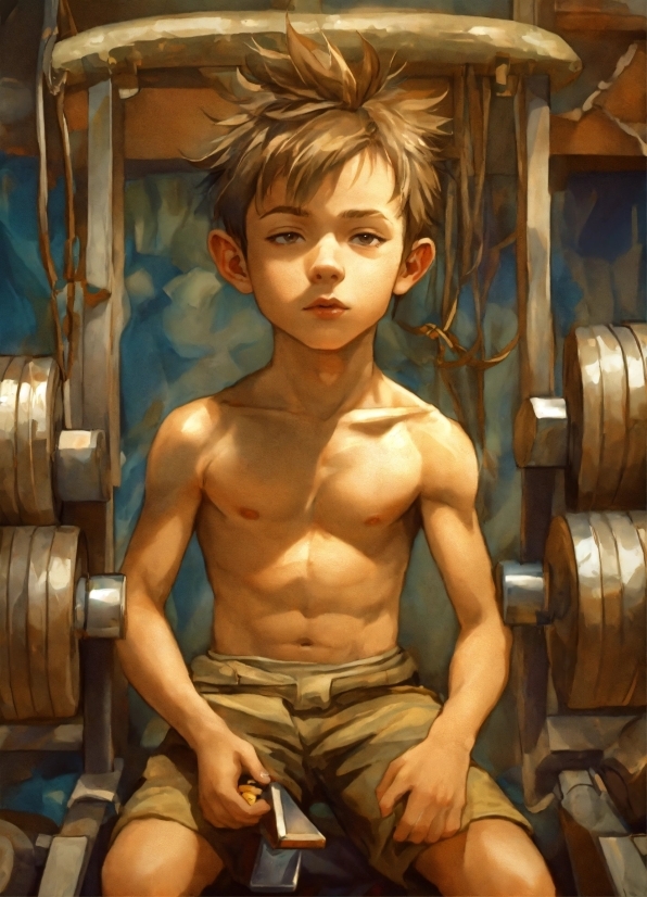 Eye, Muscle, Temple, Chest, Wood, Barrel