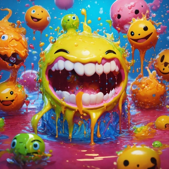 Facial Expression, Vertebrate, Yellow, Organism, Happy, Water