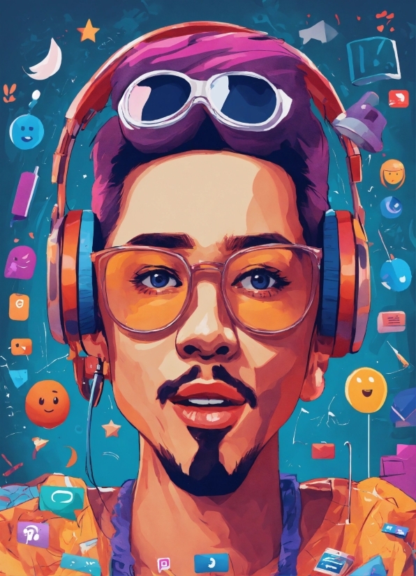 Field Stock Image, Vision Care, Eyewear, Human, Paint, Artist