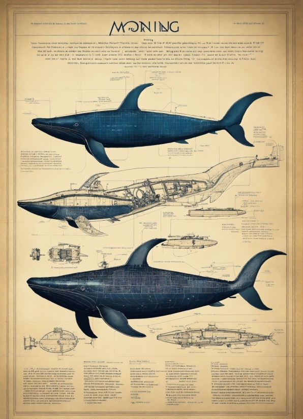 Fin, Fish, Line, Marine Biology, Illustration, Marine Mammal