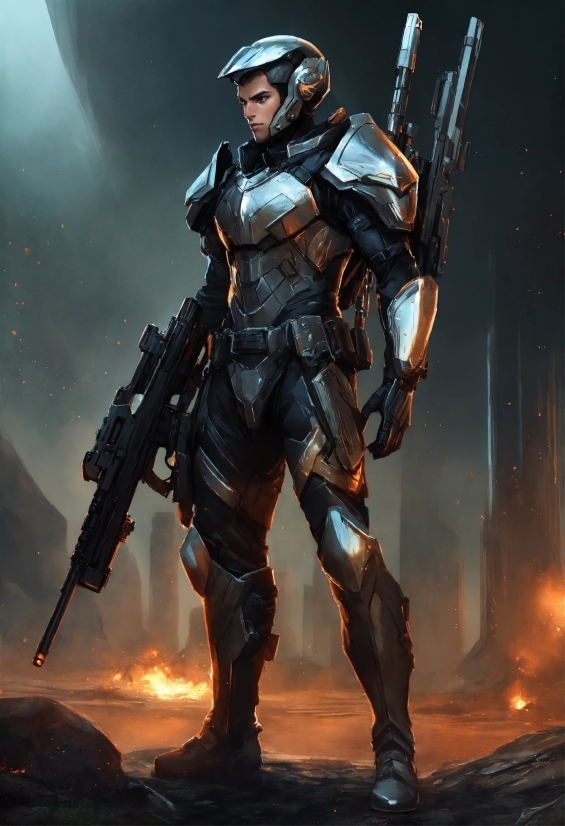 Fire Illustration Vector, Armour, Breastplate, Action Film, Cg Artwork, Machine
