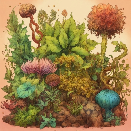 Flower, Plant, Leaf, Organism, Terrestrial Plant, Grass