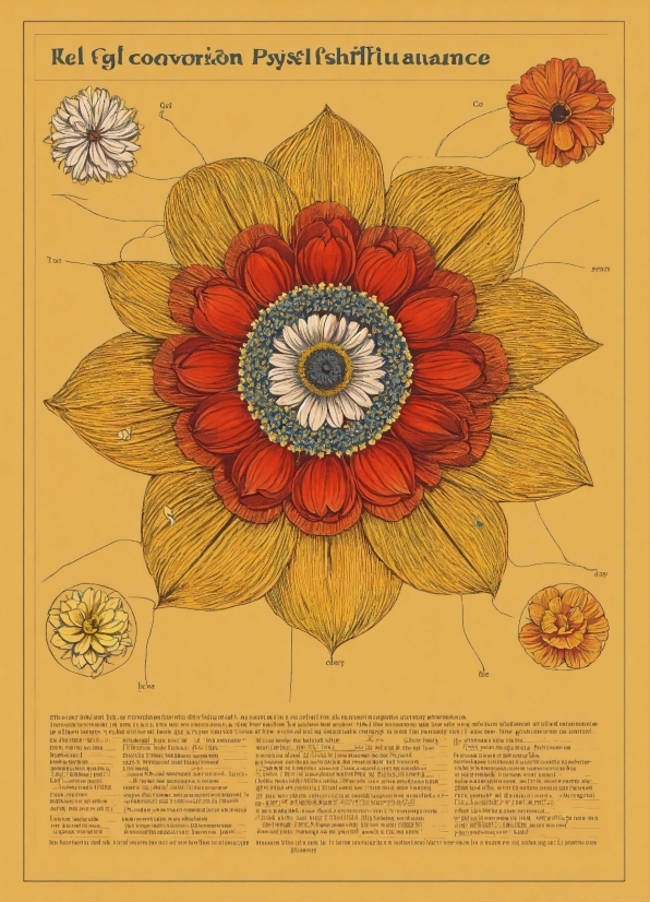 Flower, Plant, Petal, Poster, Font, Art