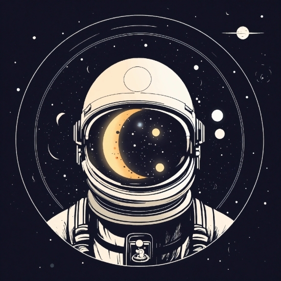 Font, Astronomical Object, Art, Circle, Space, Illustration