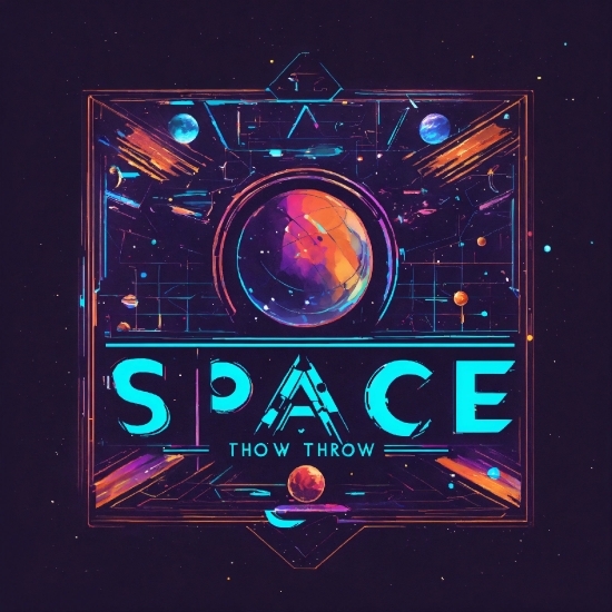 Font, Gas, Circle, Electric Blue, Science, Space