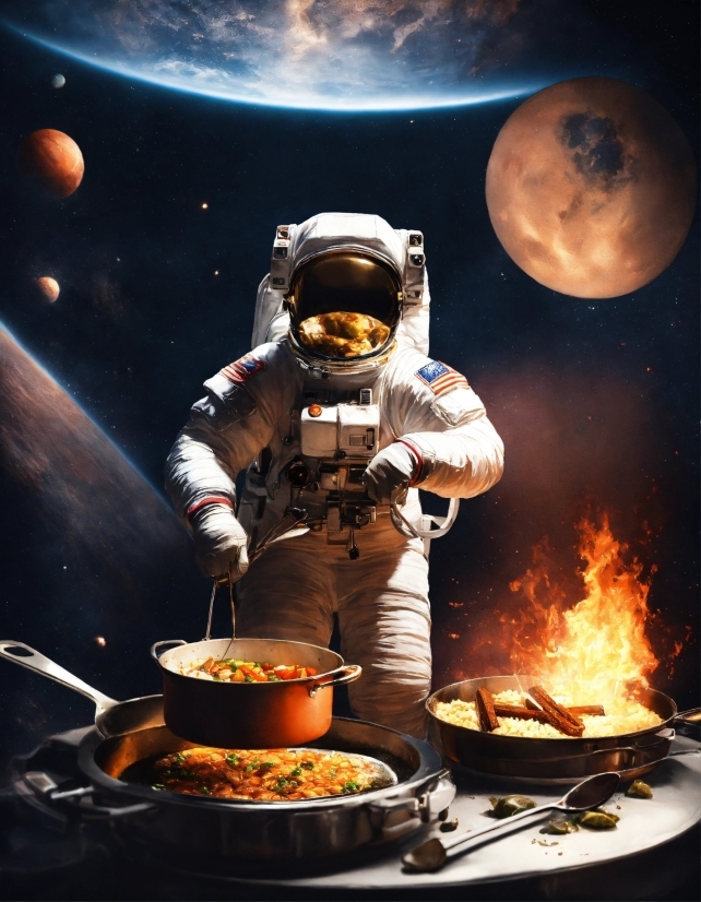 Food, World, Astronomical Object, Moon, Gas, Cooking