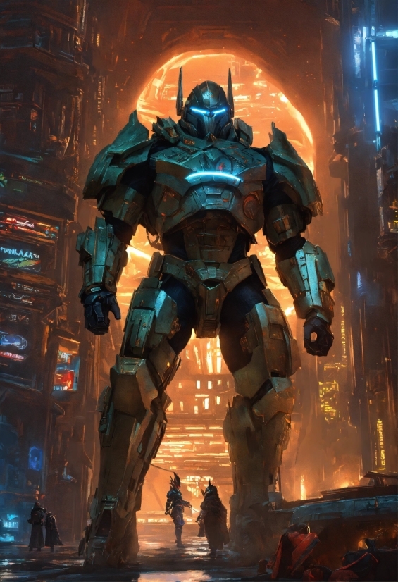 Free Clipart Images No Copyright, Mecha, Cg Artwork, Art, Machine, Space