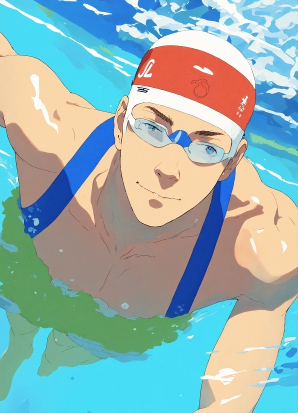 Glasses, Head, Water, Hairstyle, Goggles, Azure
