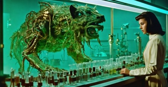 Green, Extinction, Organism, Art, Carnivore, Big Cats