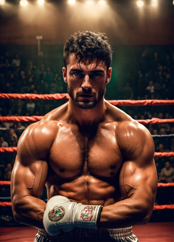 Head, Muscle, Professional Boxer, Striking Combat Sports, Boxing, Chest