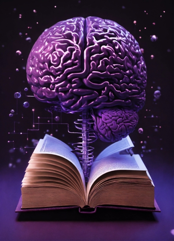 Head, Plant, Purple, Water, Human Body, Brain